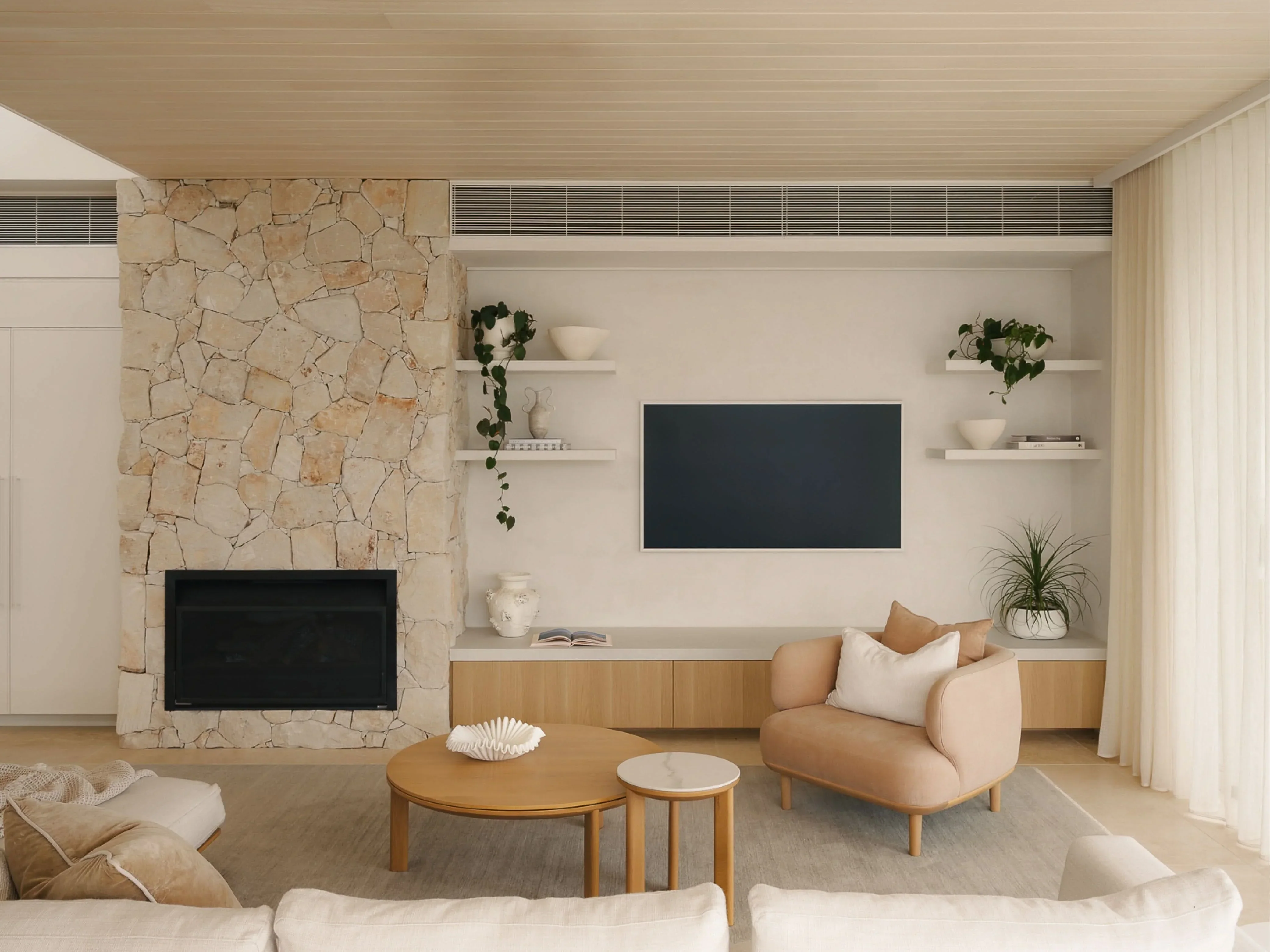 Otway Round Coffee Tables Porcelain - Image 4